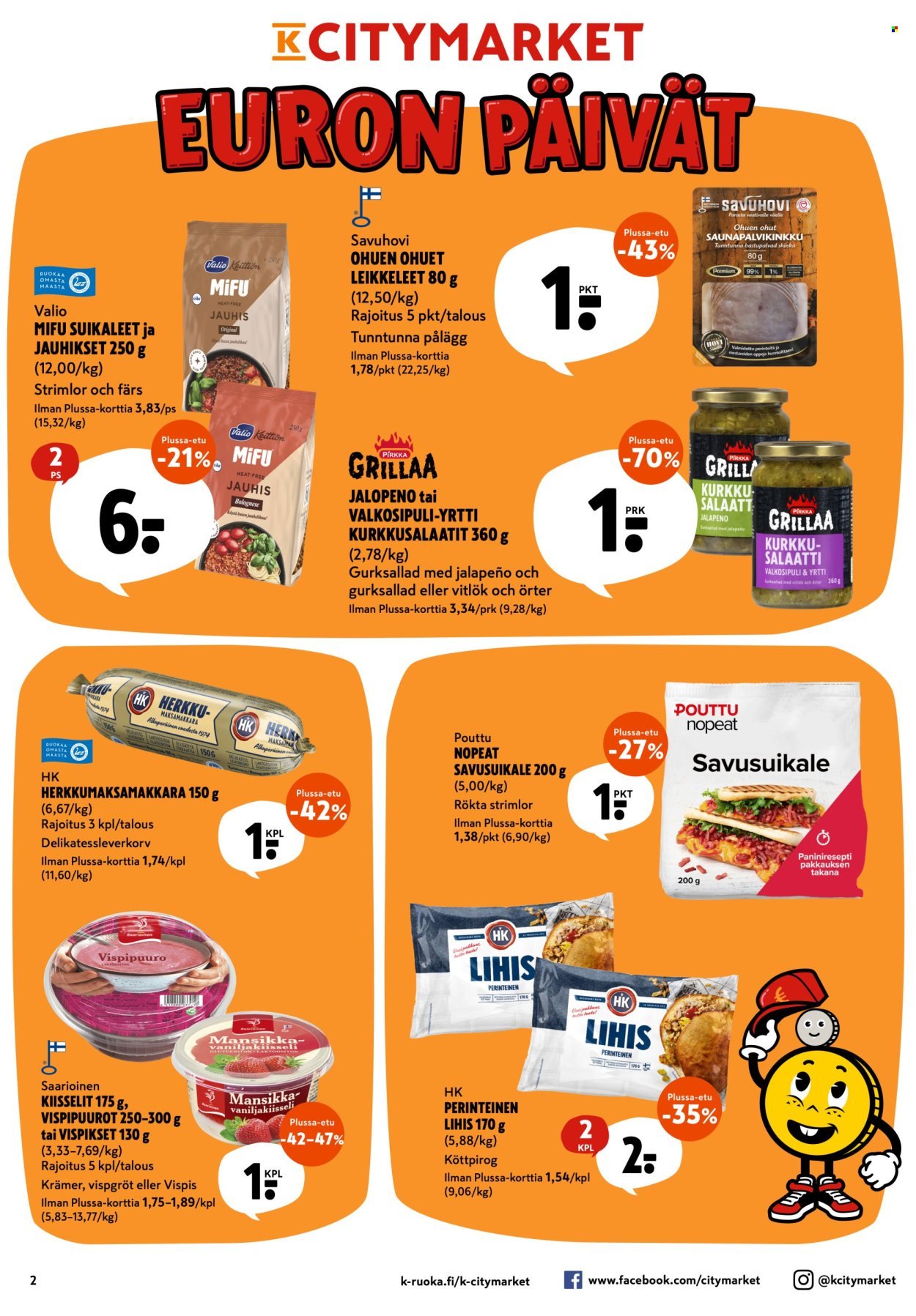 K-CITYMARKET tarjoukset - Alkaen MA 13.4.2026