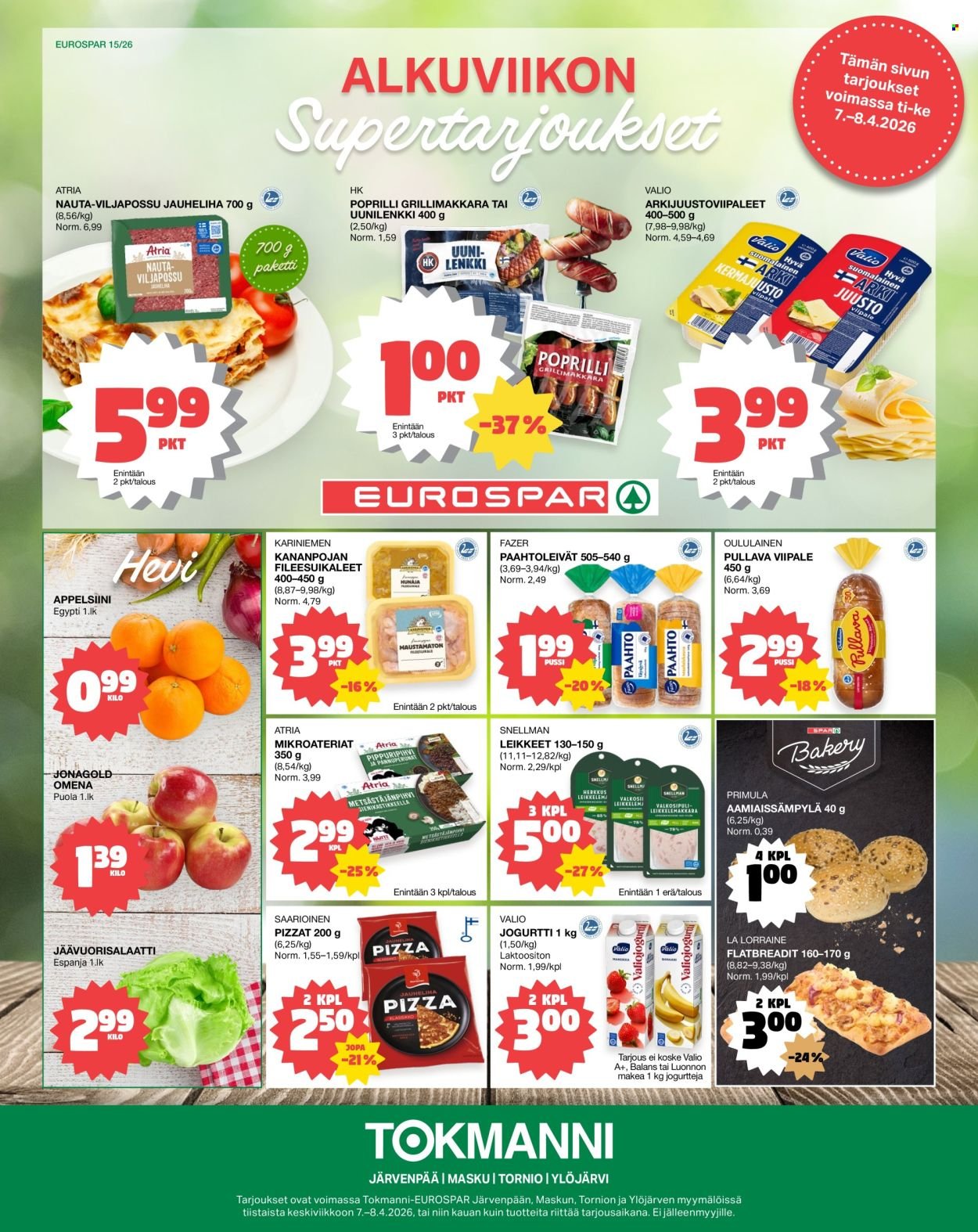 TOKMANNI tarjoukset - EUROSPAR
