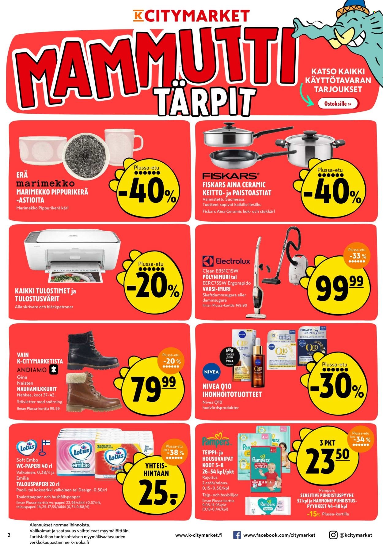 K-CITYMARKET tarjoukset - Alkaen TO 16.10.2025 (2025-10-16 - 2025-10-19)