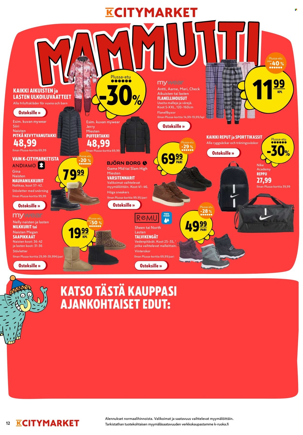 K-CITYMARKET tarjoukset - Alkaen TO 16.10.2025 (2025-10-16 - 2025-10-19)