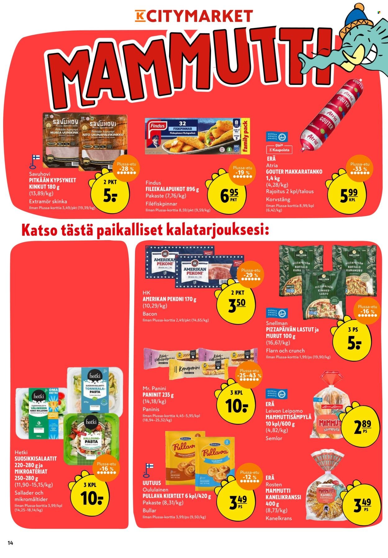 K-CITYMARKET tarjoukset - Alkaen TO 16.10.2025 (2025-10-16 - 2025-10-19)