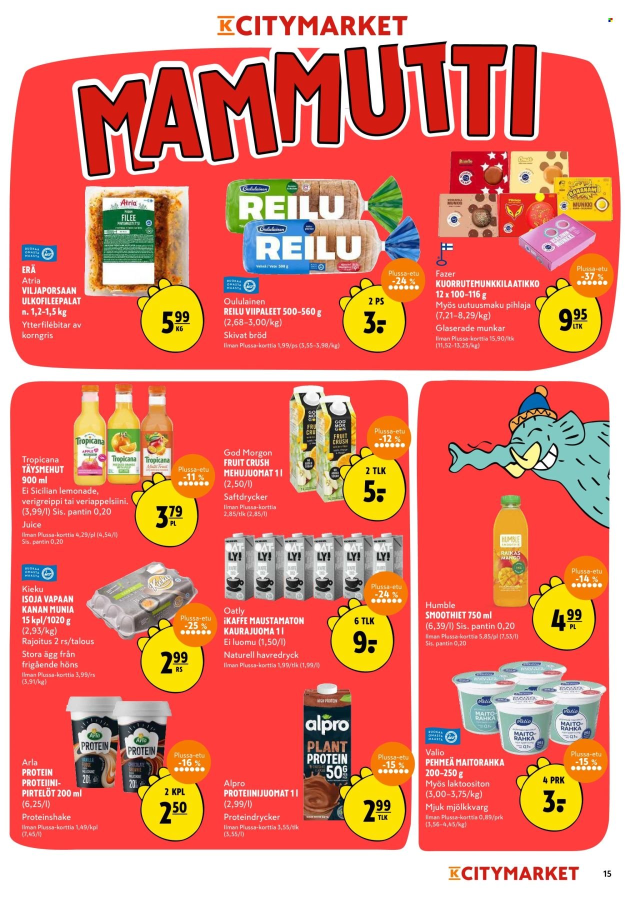 K-CITYMARKET tarjoukset - Alkaen TO 16.10.2025 (2025-10-16 - 2025-10-19)