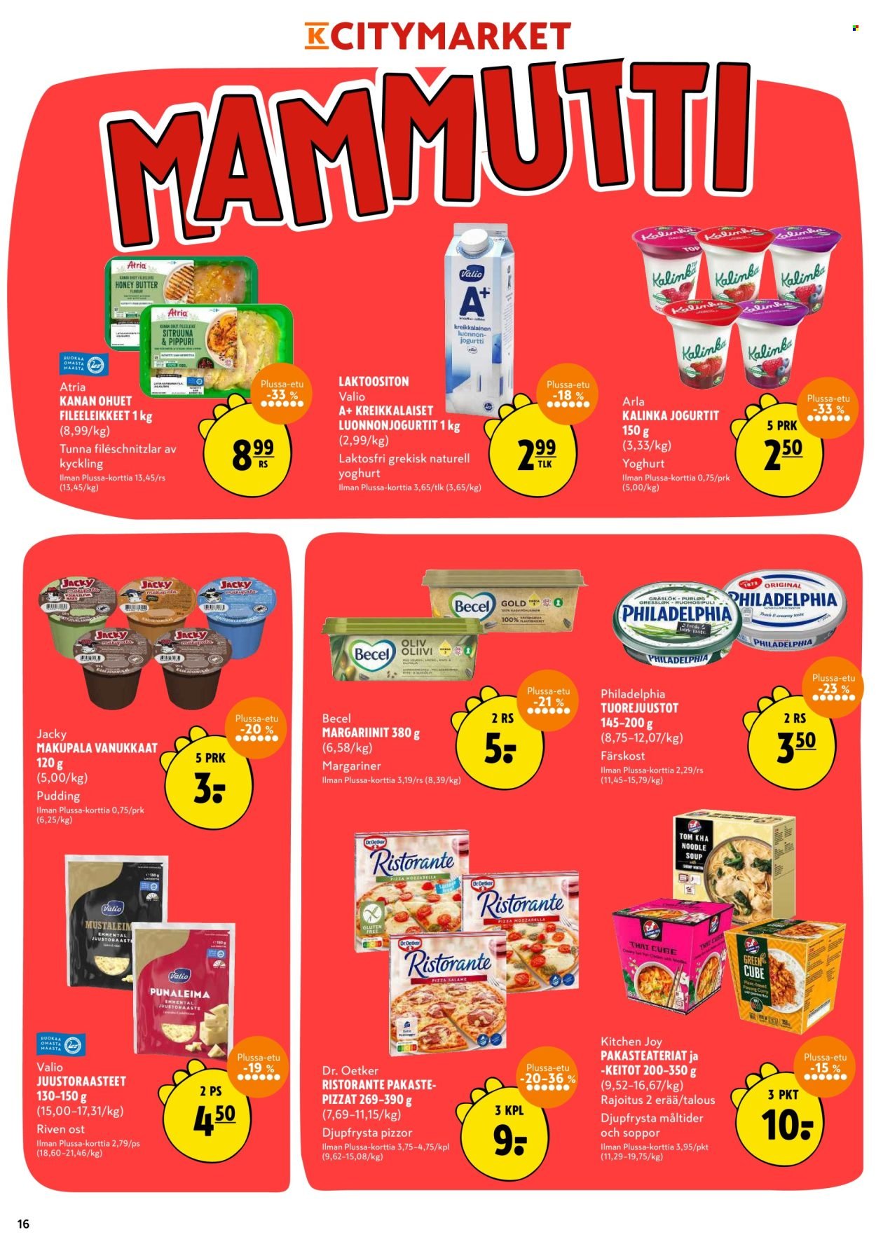 K-CITYMARKET tarjoukset - Alkaen TO 16.10.2025 (2025-10-16 - 2025-10-19)