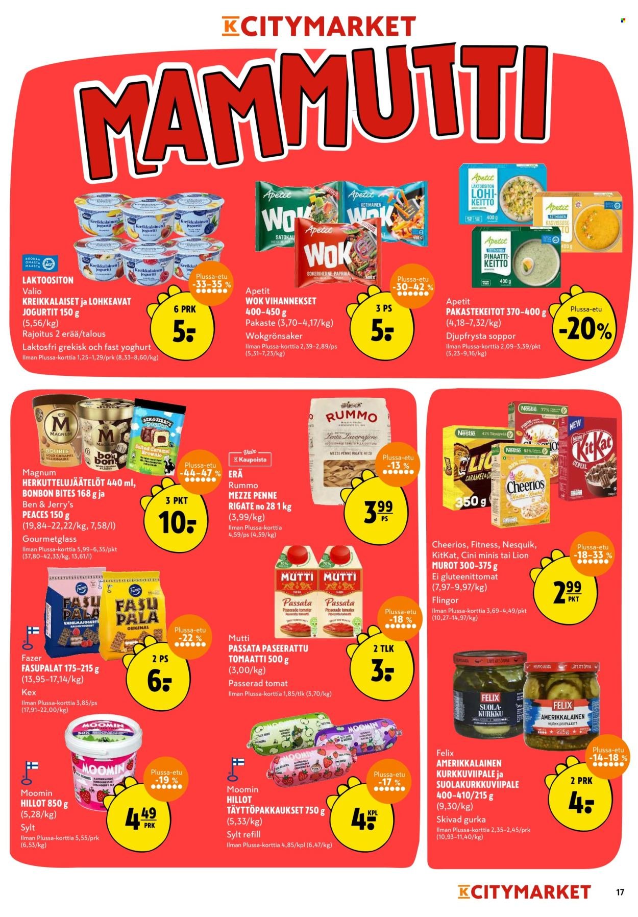 K-CITYMARKET tarjoukset - Alkaen TO 16.10.2025 (2025-10-16 - 2025-10-19)