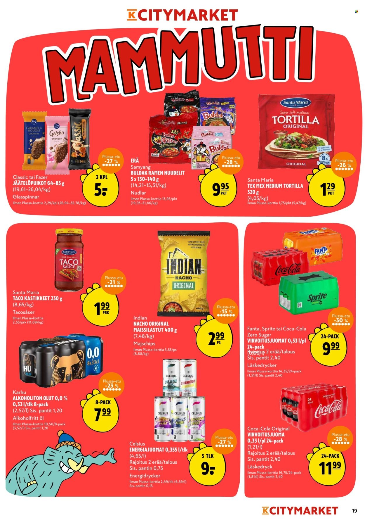 K-CITYMARKET tarjoukset - Alkaen TO 16.10.2025 (2025-10-16 - 2025-10-19)