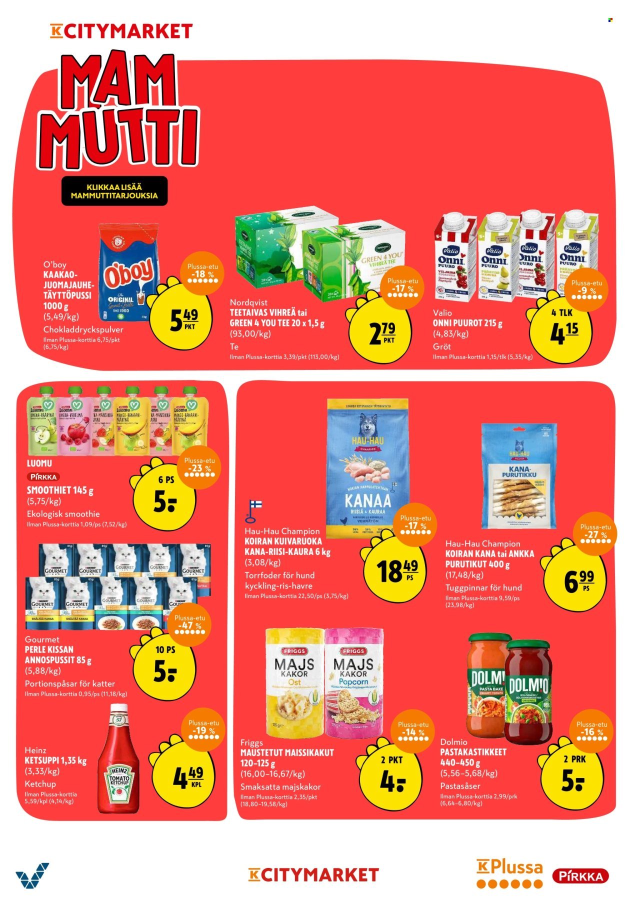 K-CITYMARKET tarjoukset - Alkaen TO 16.10.2025 (2025-10-16 - 2025-10-19)