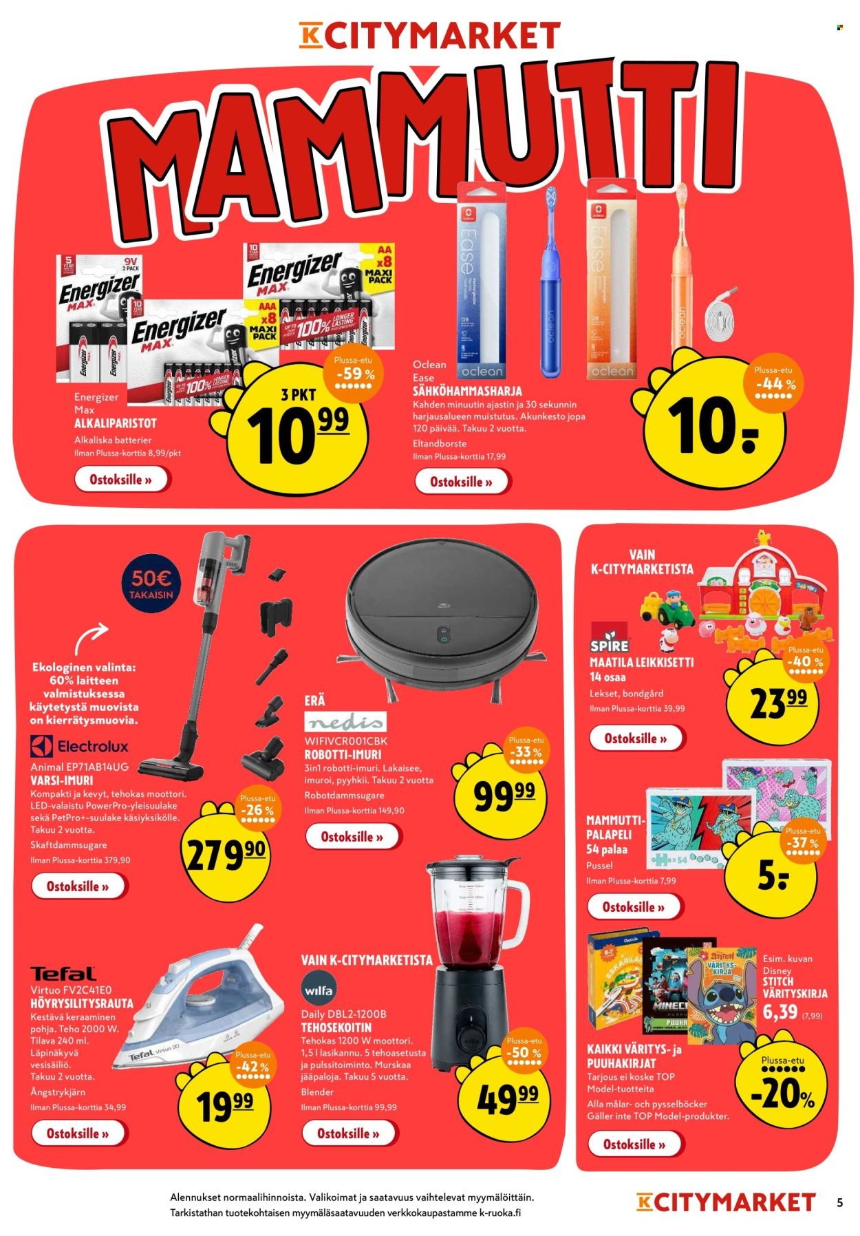 K-CITYMARKET tarjoukset - Alkaen TO 16.10.2025 (2025-10-16 - 2025-10-19)
