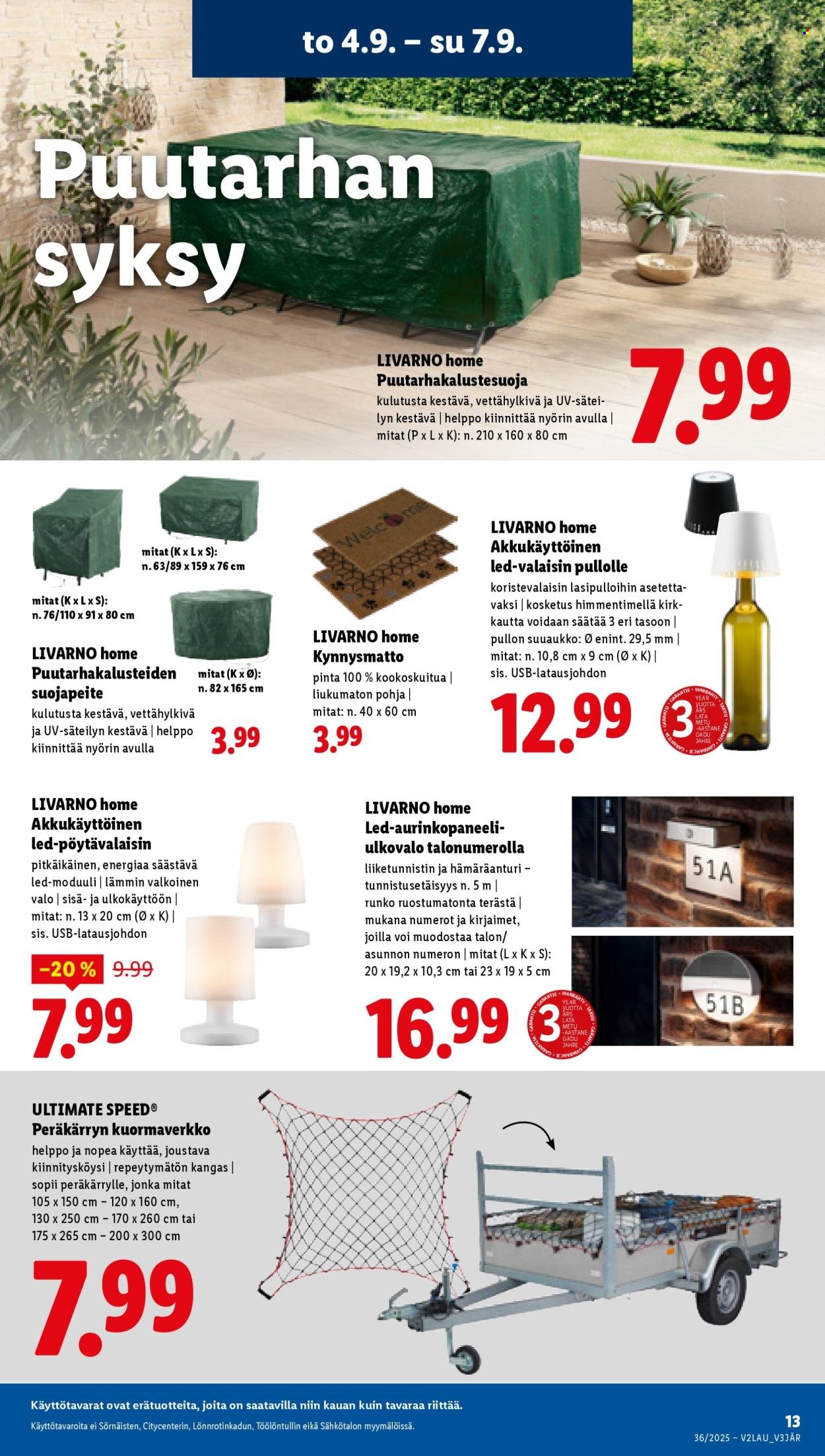 LIDL tarjoukset - Alkaen TO 4.9.2025 (2025-09-04 - 2025-09-10)