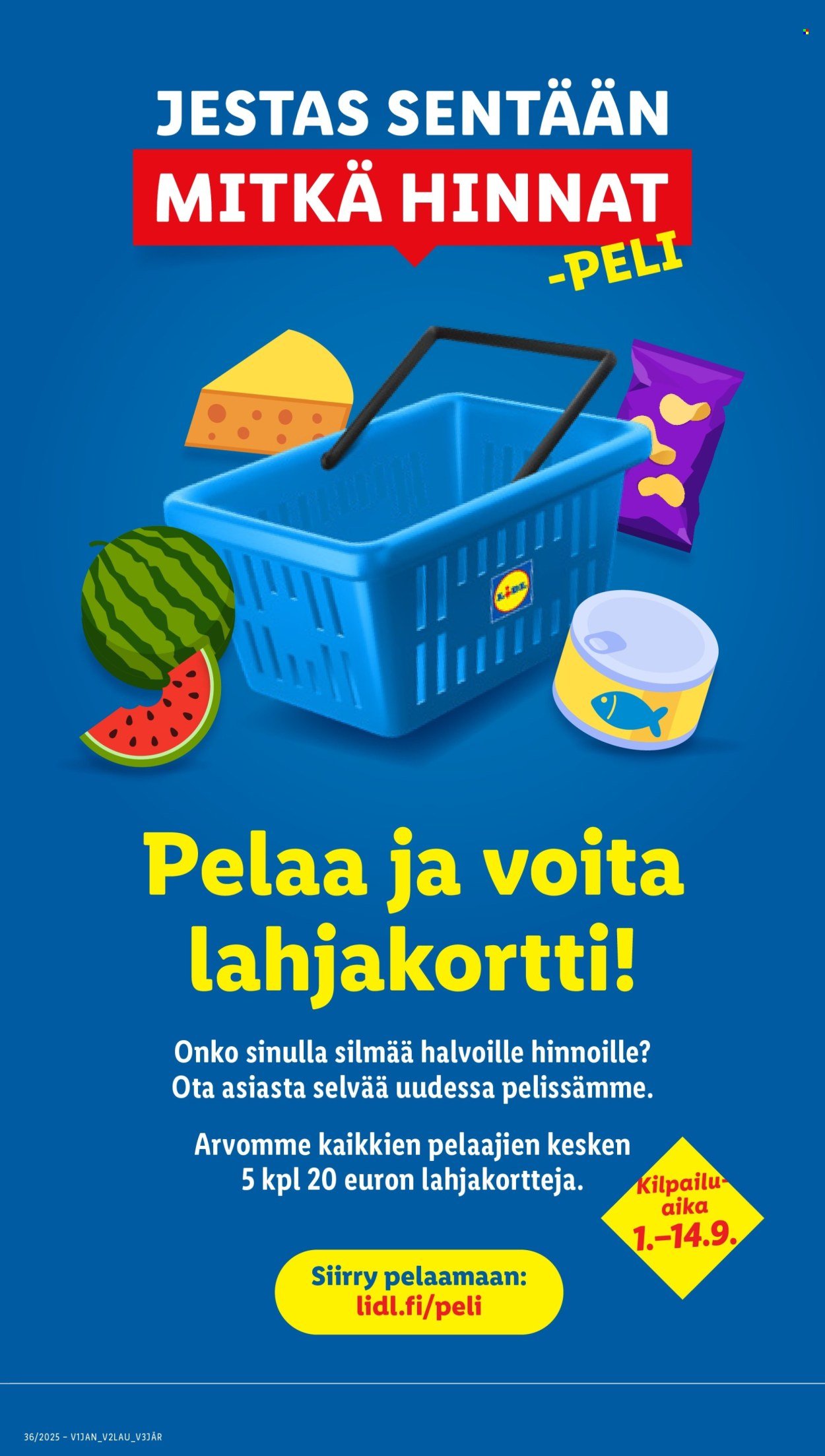 LIDL tarjoukset - Alkaen TO 4.9.2025 (2025-09-04 - 2025-09-10)