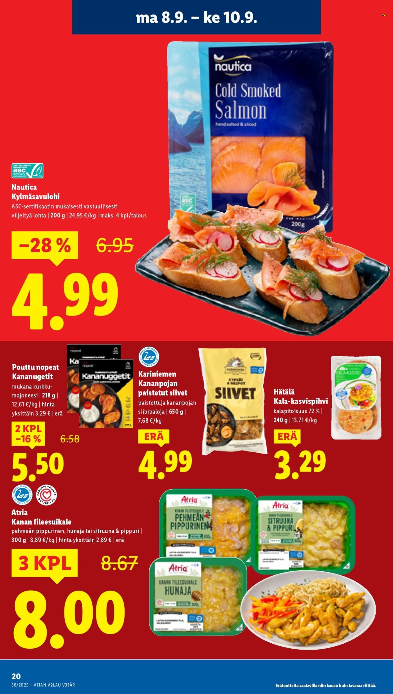 LIDL tarjoukset - Alkaen TO 4.9.2025 (2025-09-04 - 2025-09-10)