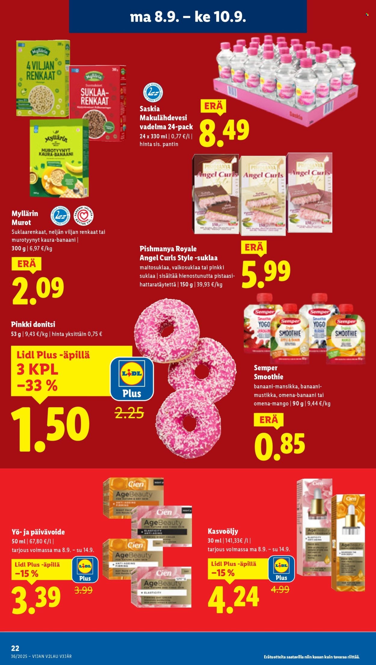 LIDL tarjoukset - Alkaen TO 4.9.2025 (2025-09-04 - 2025-09-10)