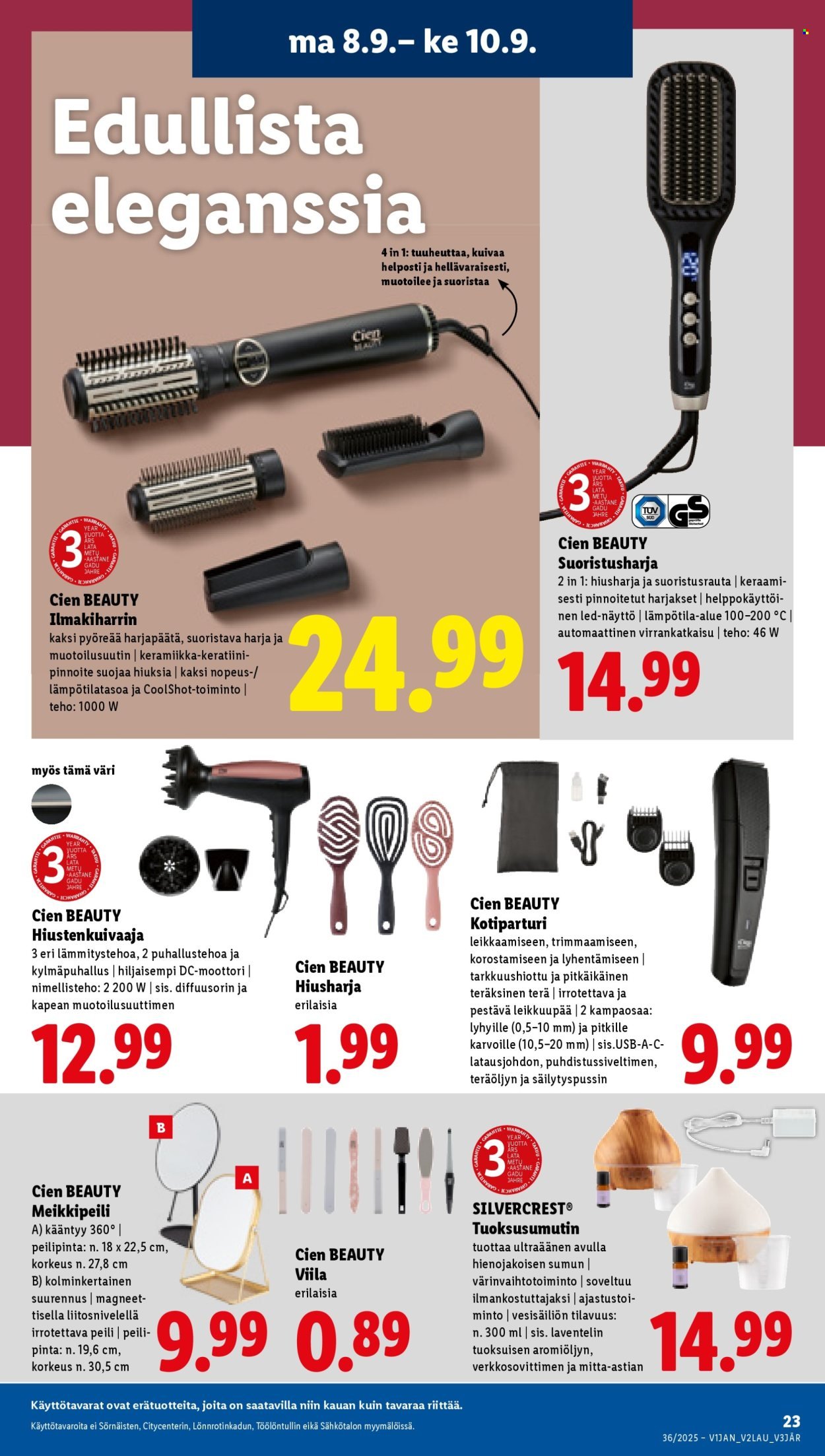 LIDL tarjoukset - Alkaen TO 4.9.2025 (2025-09-04 - 2025-09-10)