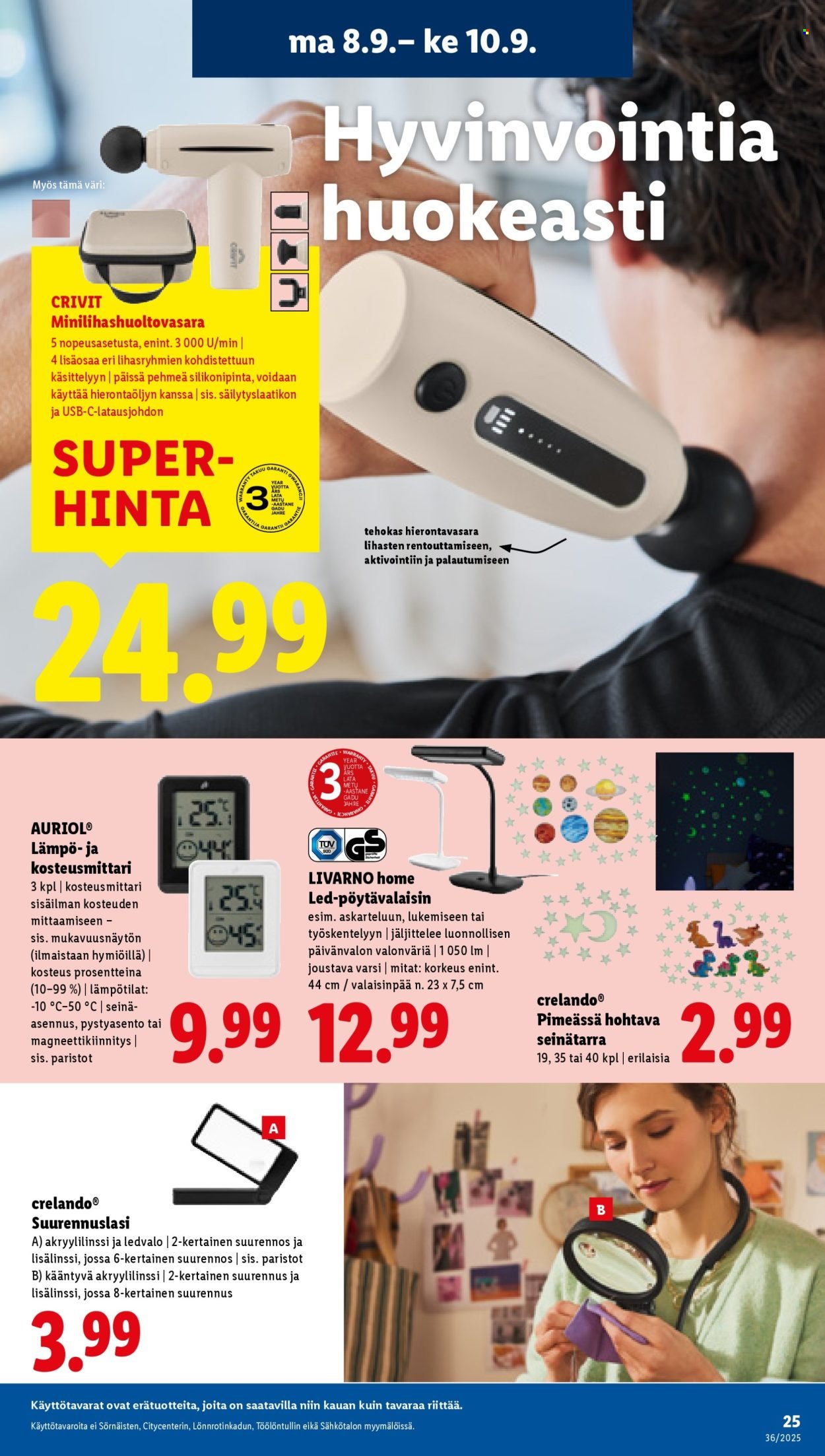 LIDL tarjoukset - Alkaen TO 4.9.2025 (2025-09-04 - 2025-09-10)