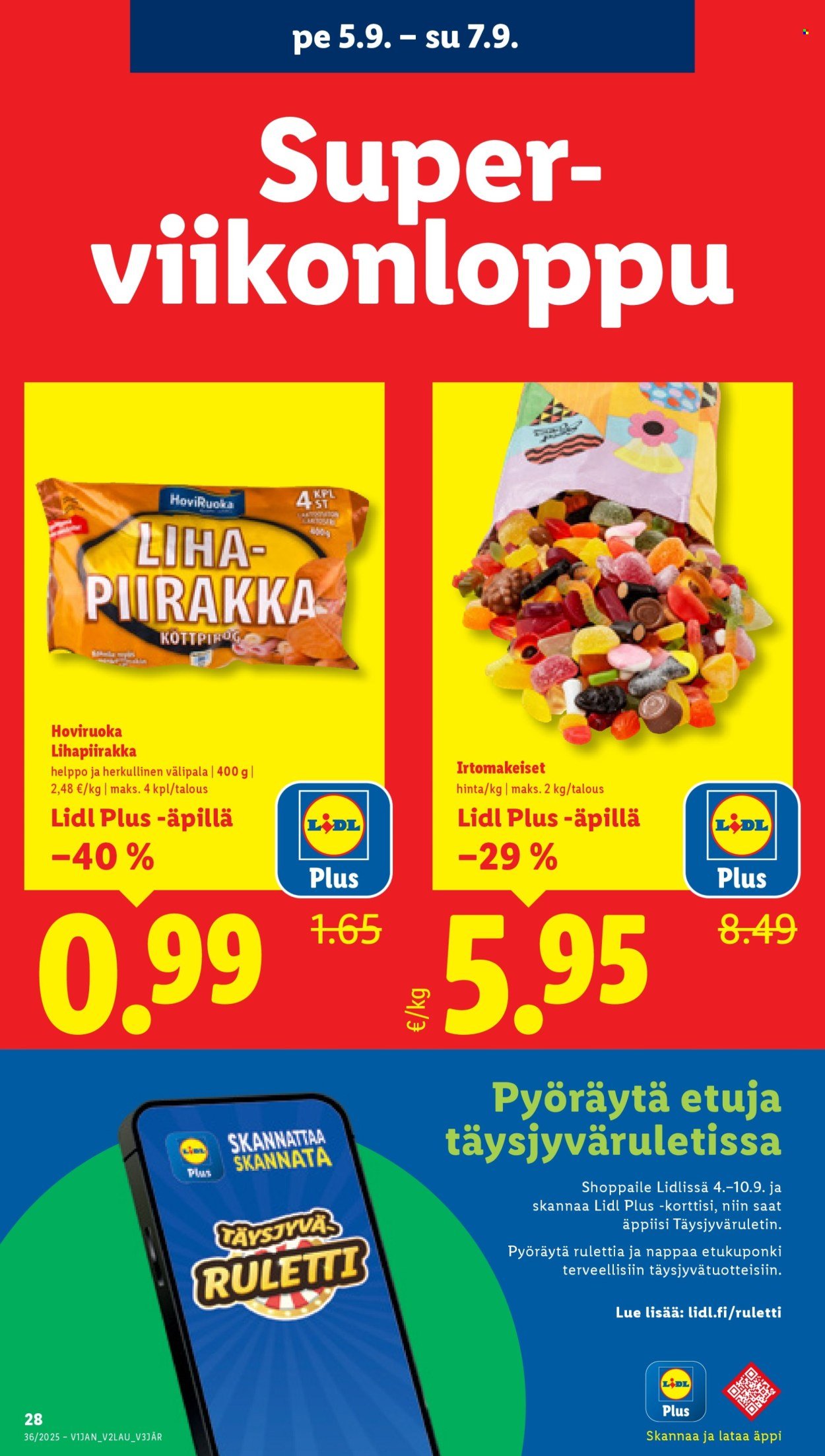 LIDL tarjoukset - Alkaen TO 4.9.2025 (2025-09-04 - 2025-09-10)