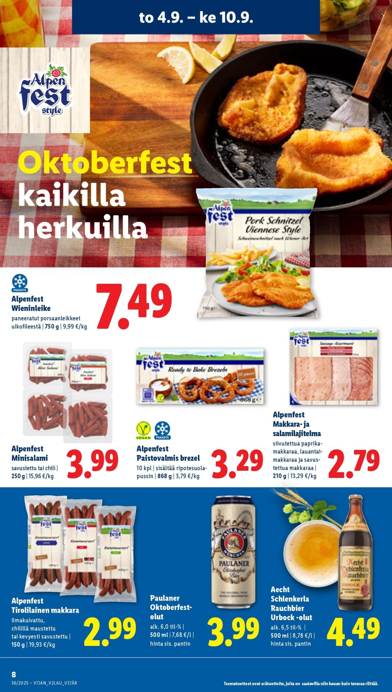 LIDL tarjoukset - Alkaen TO 4.9.2025 (2025-09-04 - 2025-09-10)