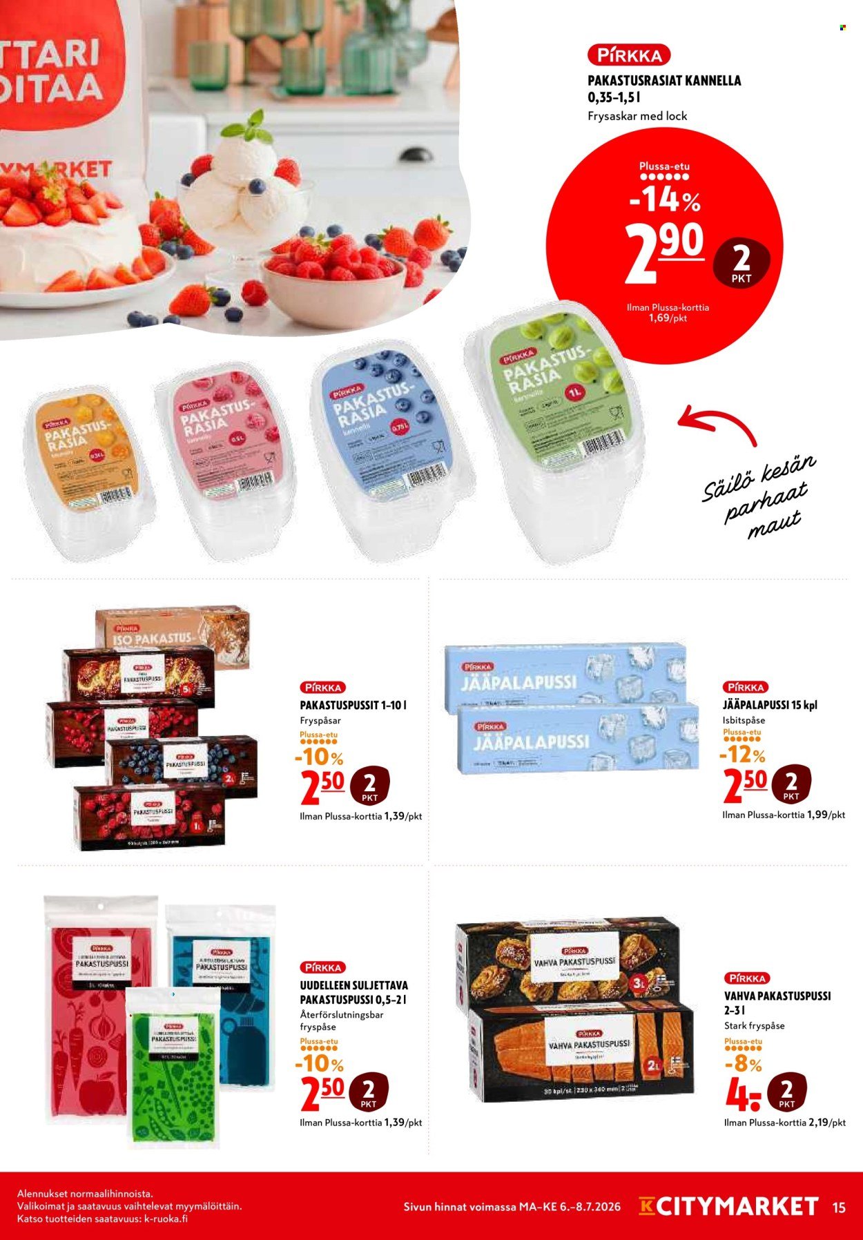 K-CITYMARKET tarjoukset - Alkaen MA 6.7.2026