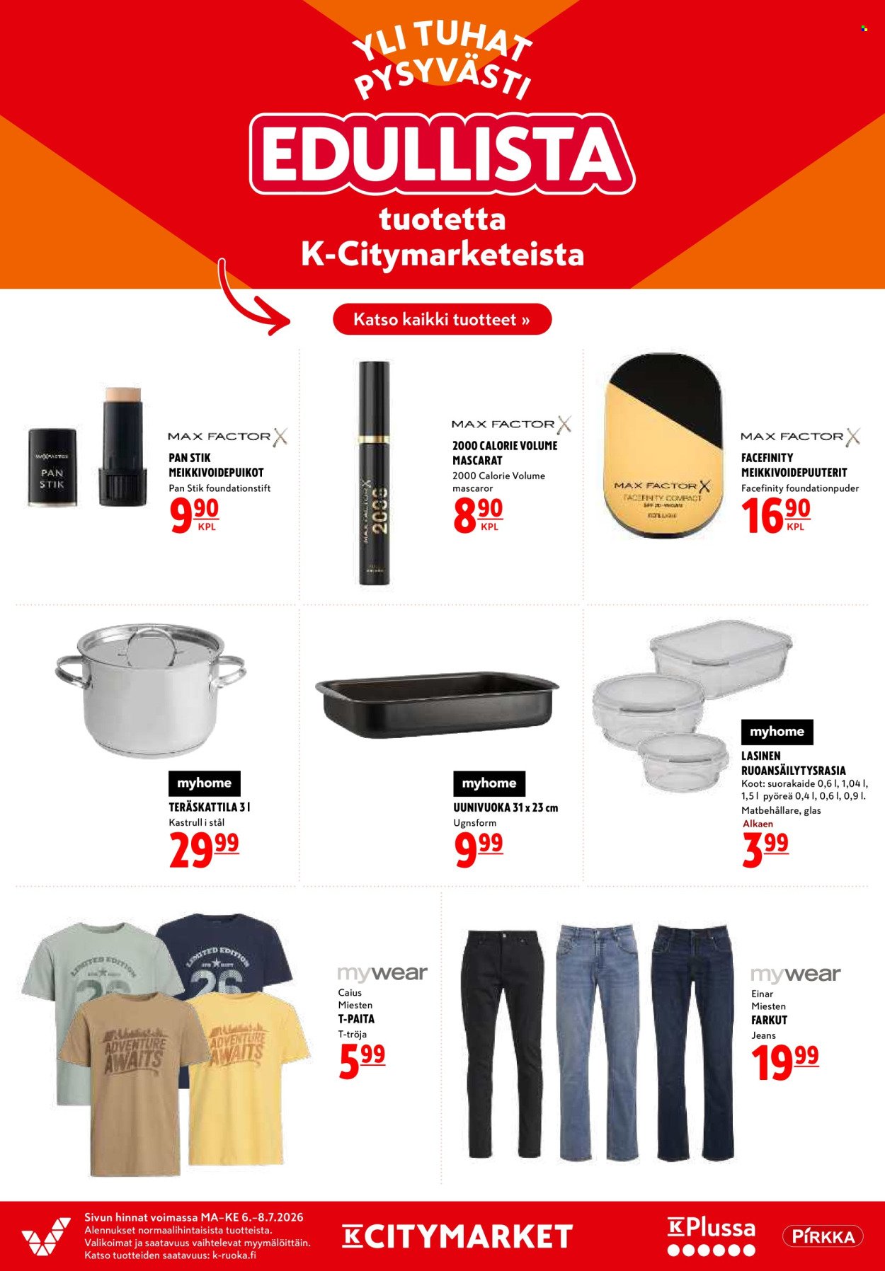 K-CITYMARKET tarjoukset - Alkaen MA 6.7.2026