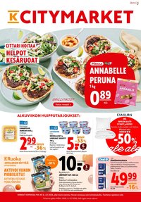 K-CITYMARKET tarjoukset - Alkaen MA 6.7.2026
