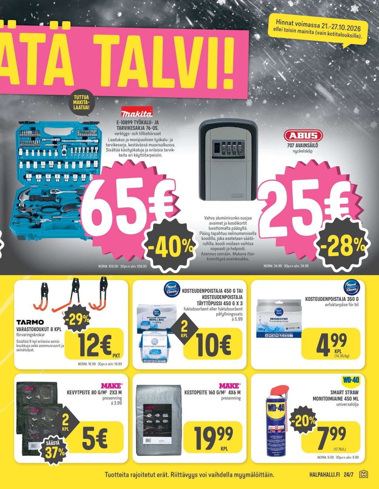 HALPAHALLI tarjoukset - Uusin tarjouslehtemme
