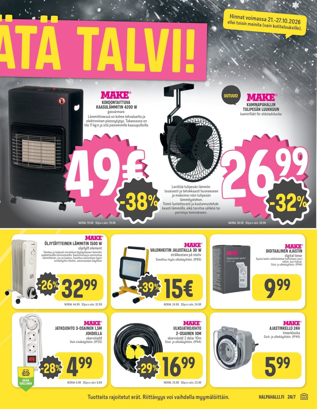 HALPAHALLI tarjoukset - Uusin tarjouslehtemme