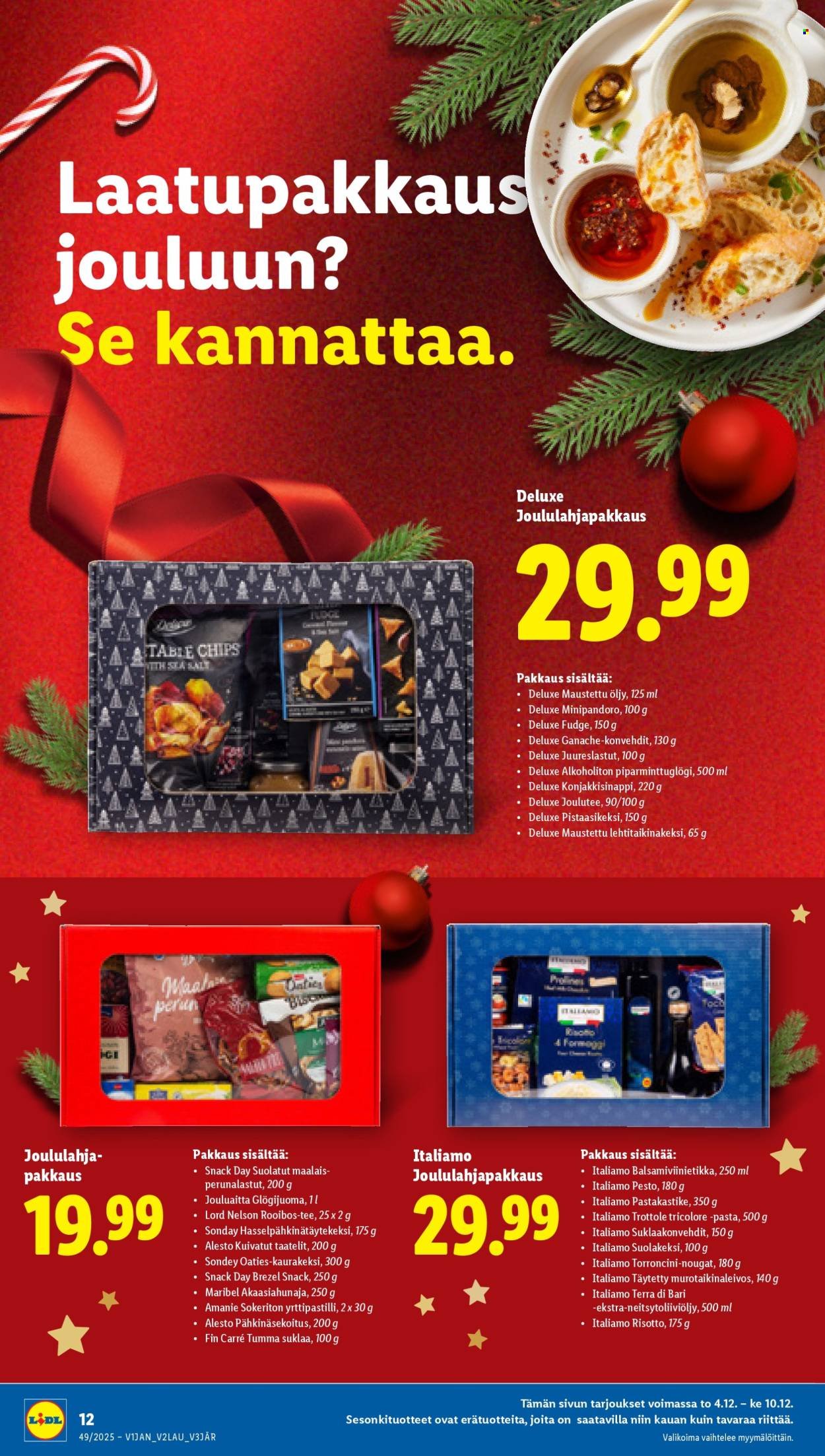LIDL tarjoukset - Alkaen TO 4.12.2025