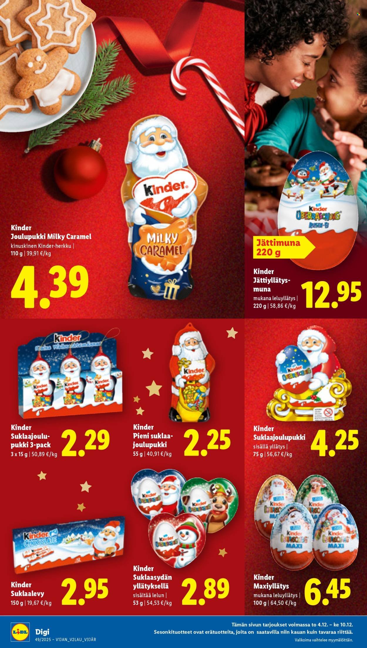 LIDL tarjoukset - Alkaen TO 4.12.2025