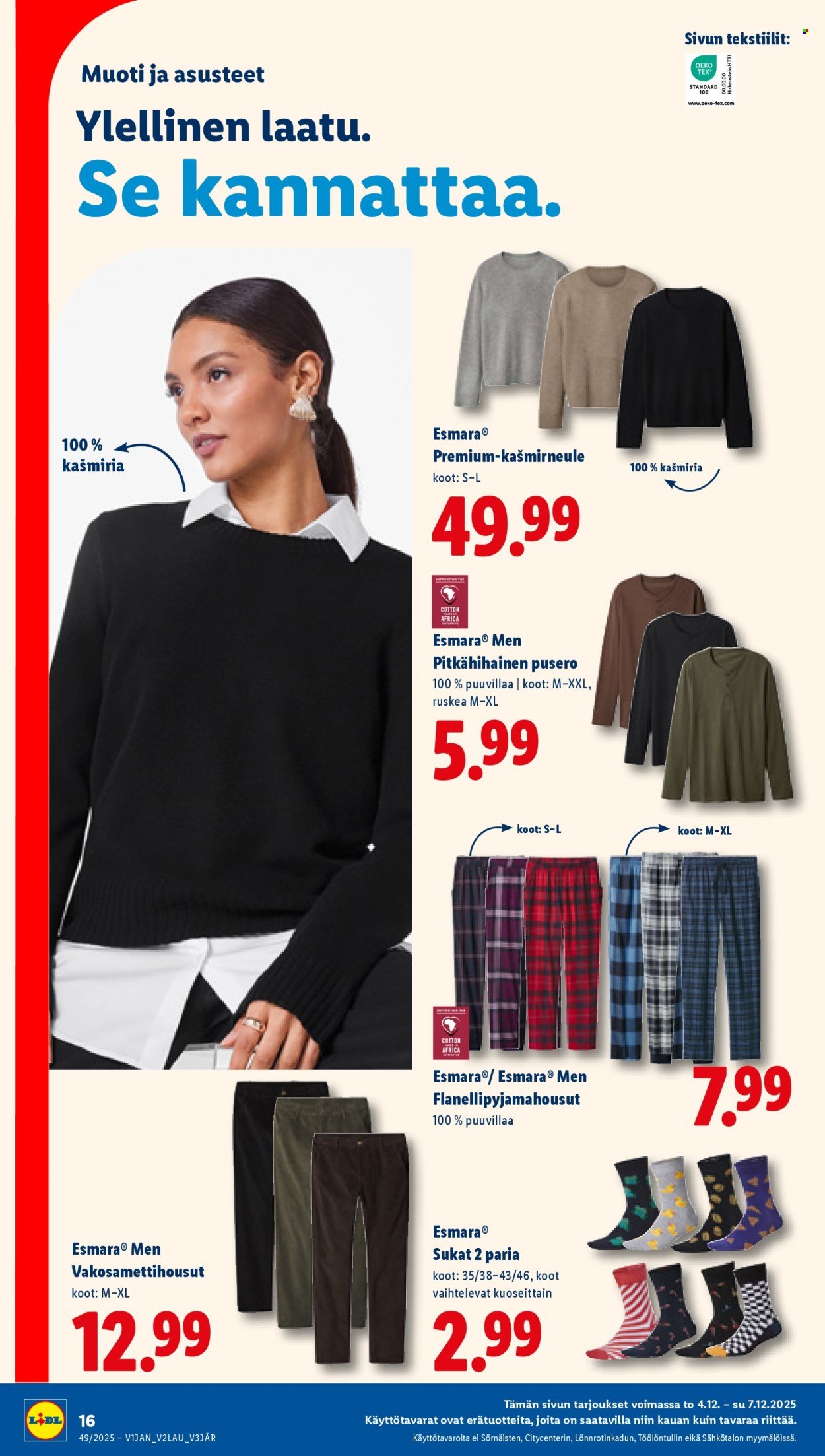 LIDL tarjoukset - Alkaen TO 4.12.2025