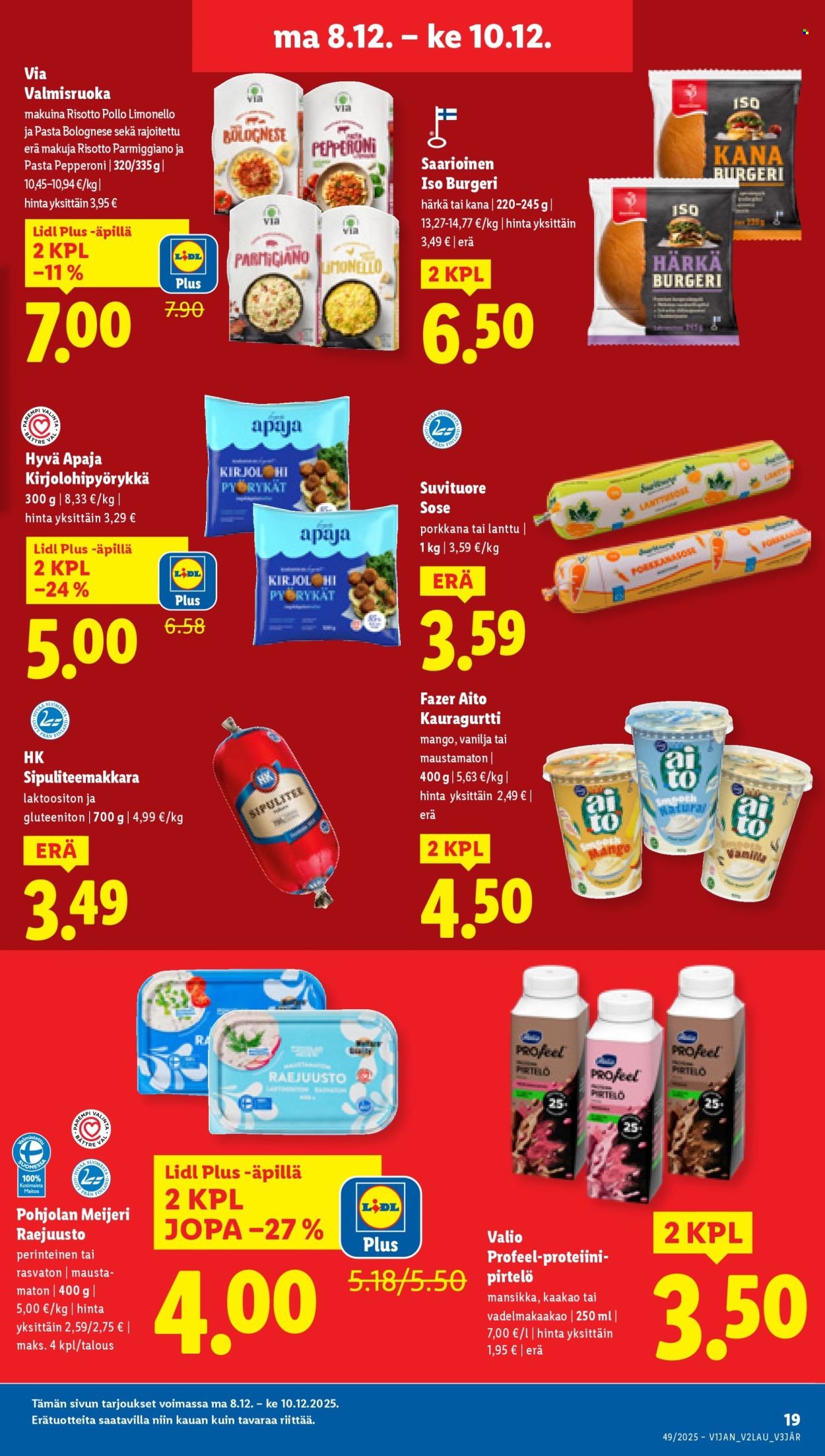 LIDL tarjoukset - Alkaen TO 4.12.2025