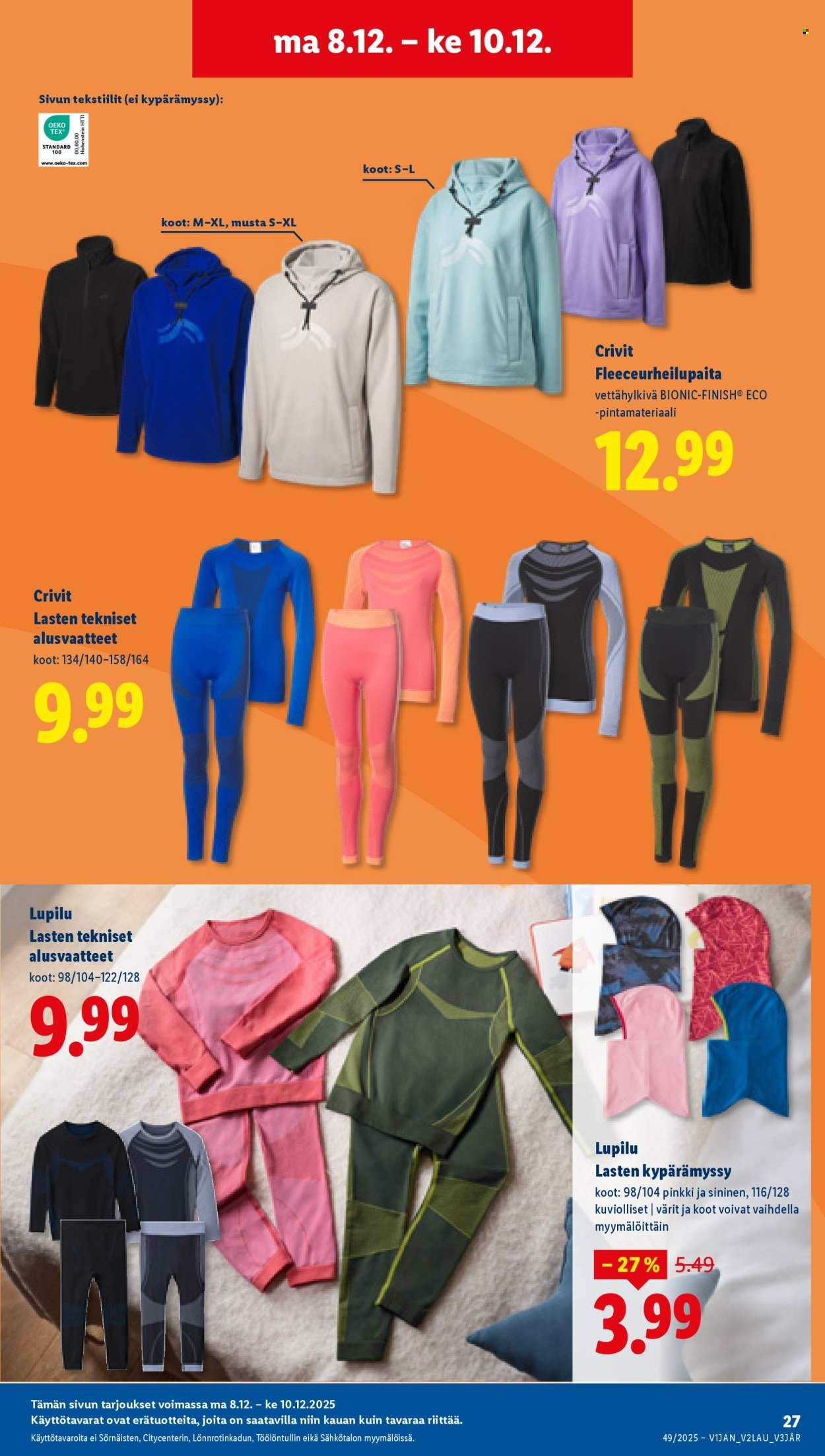 LIDL tarjoukset - Alkaen TO 4.12.2025