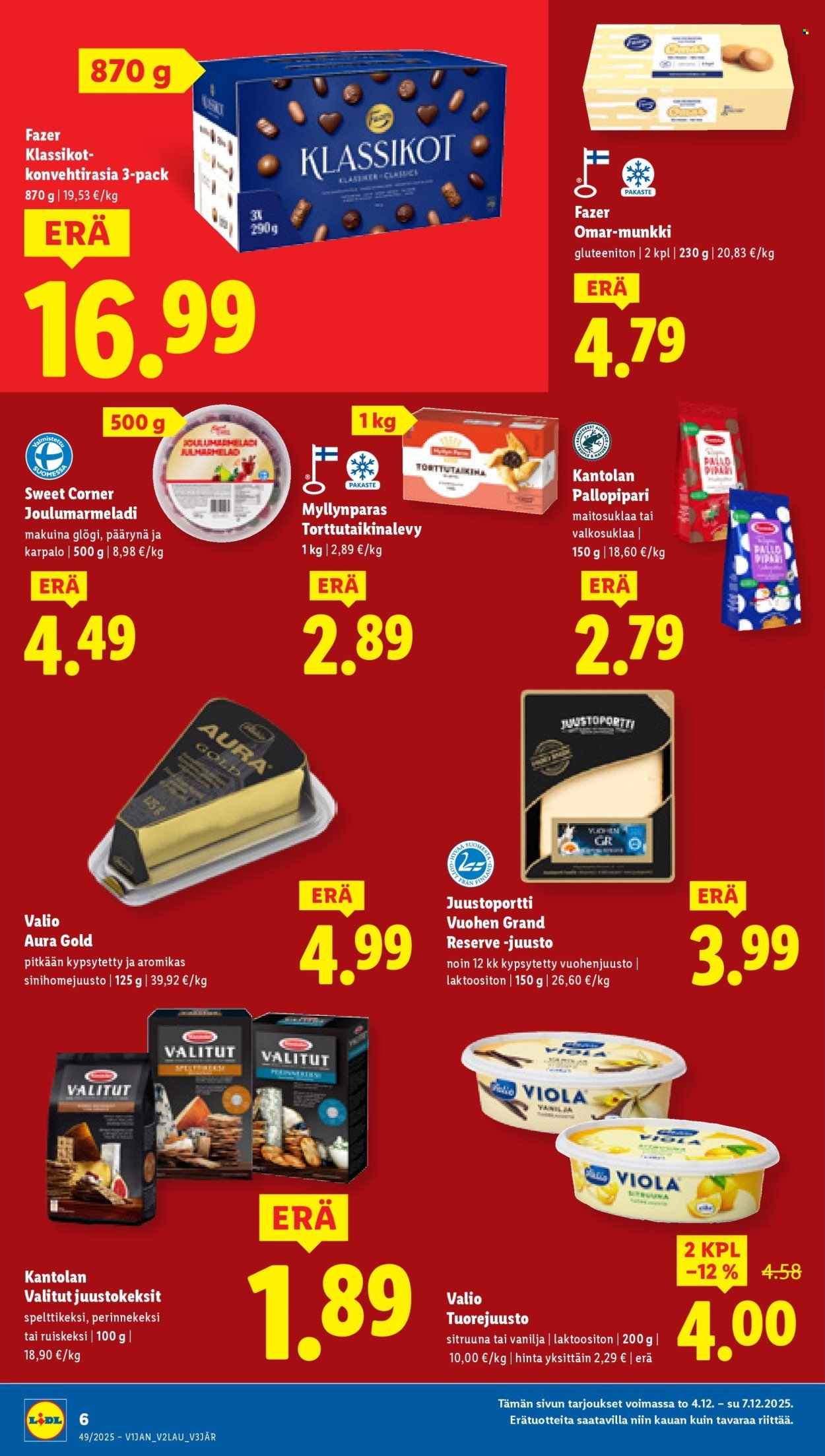 LIDL tarjoukset - Alkaen TO 4.12.2025
