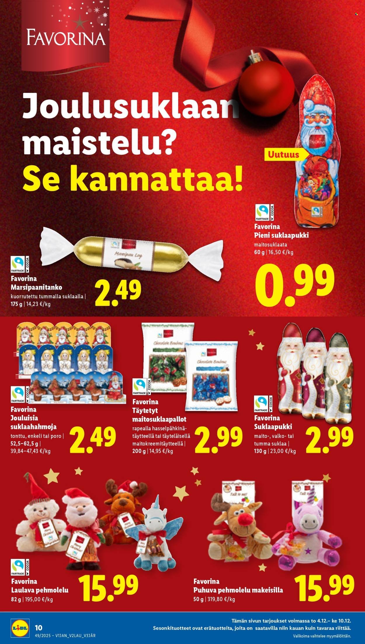 LIDL tarjoukset - Alkaen TO 4.12.2025