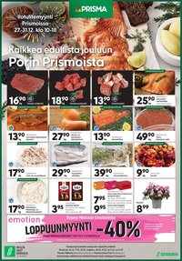 PRISMA tarjoukset - Joulukuu 2025