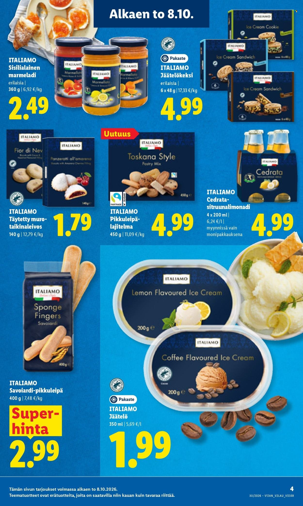 LIDL tarjoukset - Alkaen TO 8.10.2026