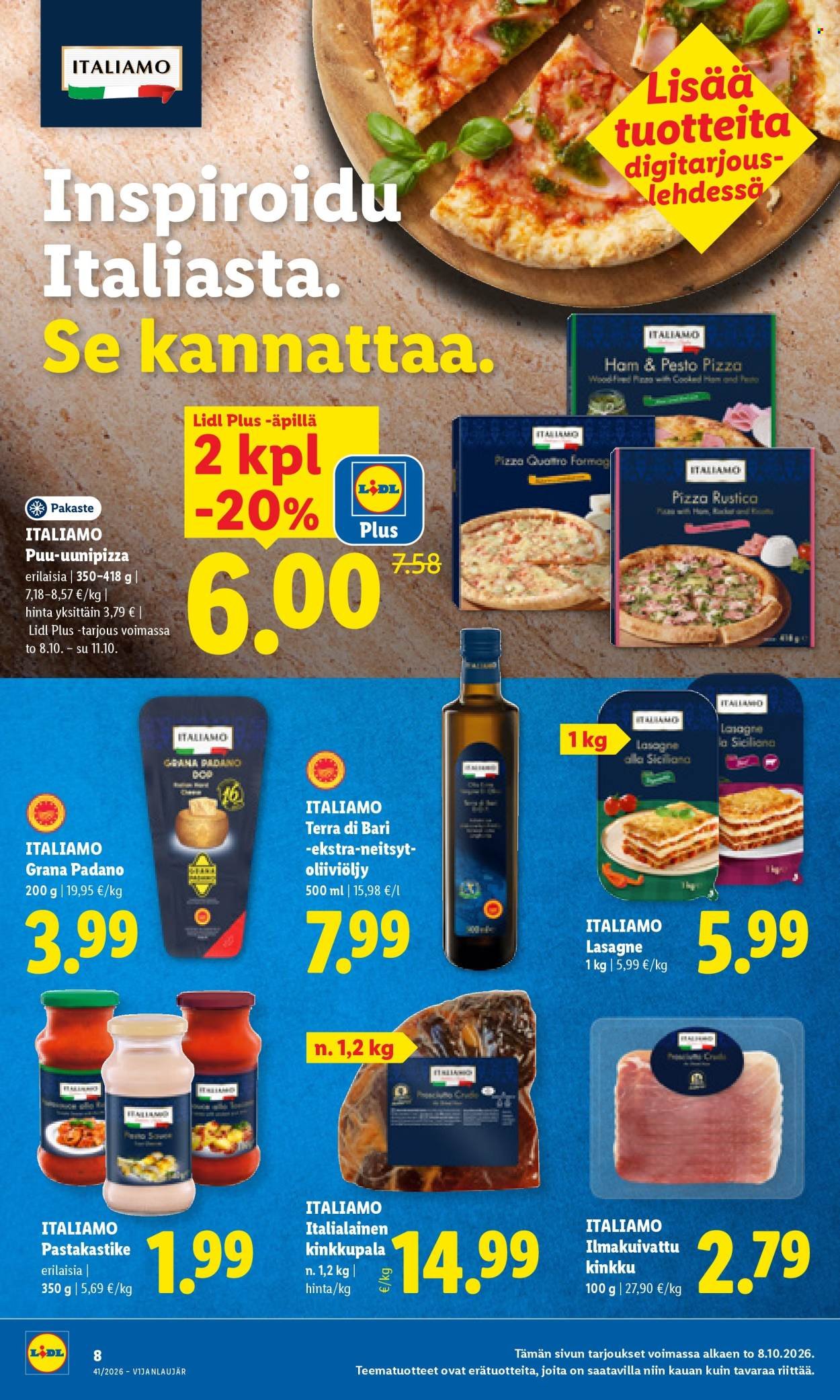 LIDL tarjoukset - Alkaen TO 8.10.2026