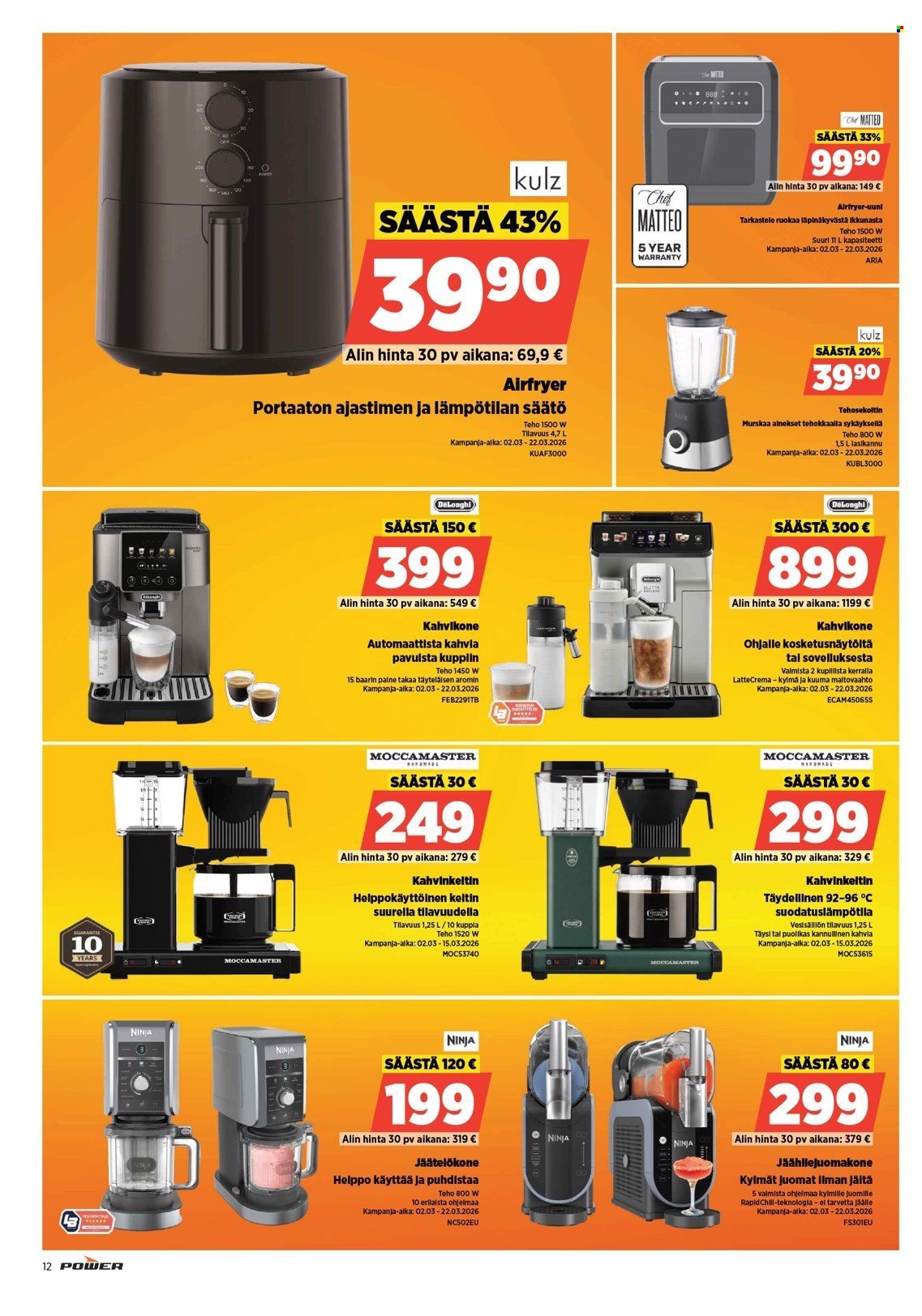 POWER tarjoukset - Maaliskuu 2026