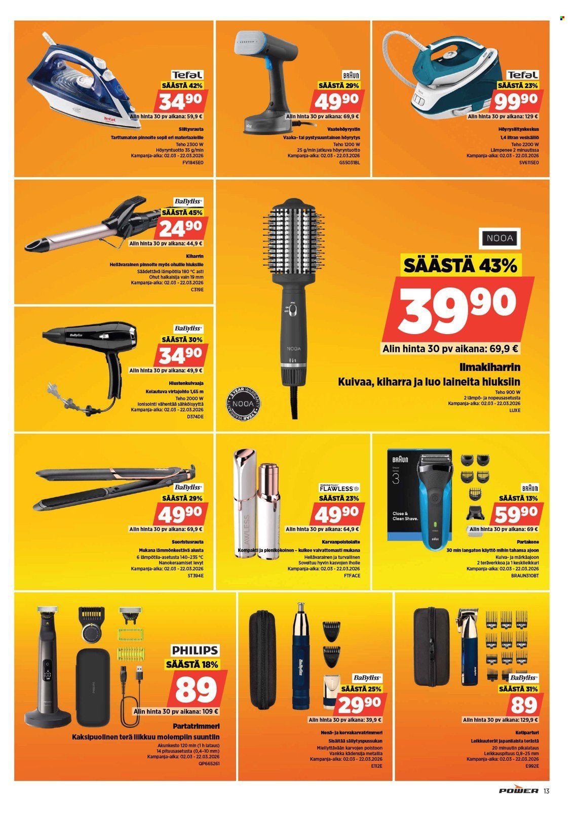 POWER tarjoukset - Maaliskuu 2026