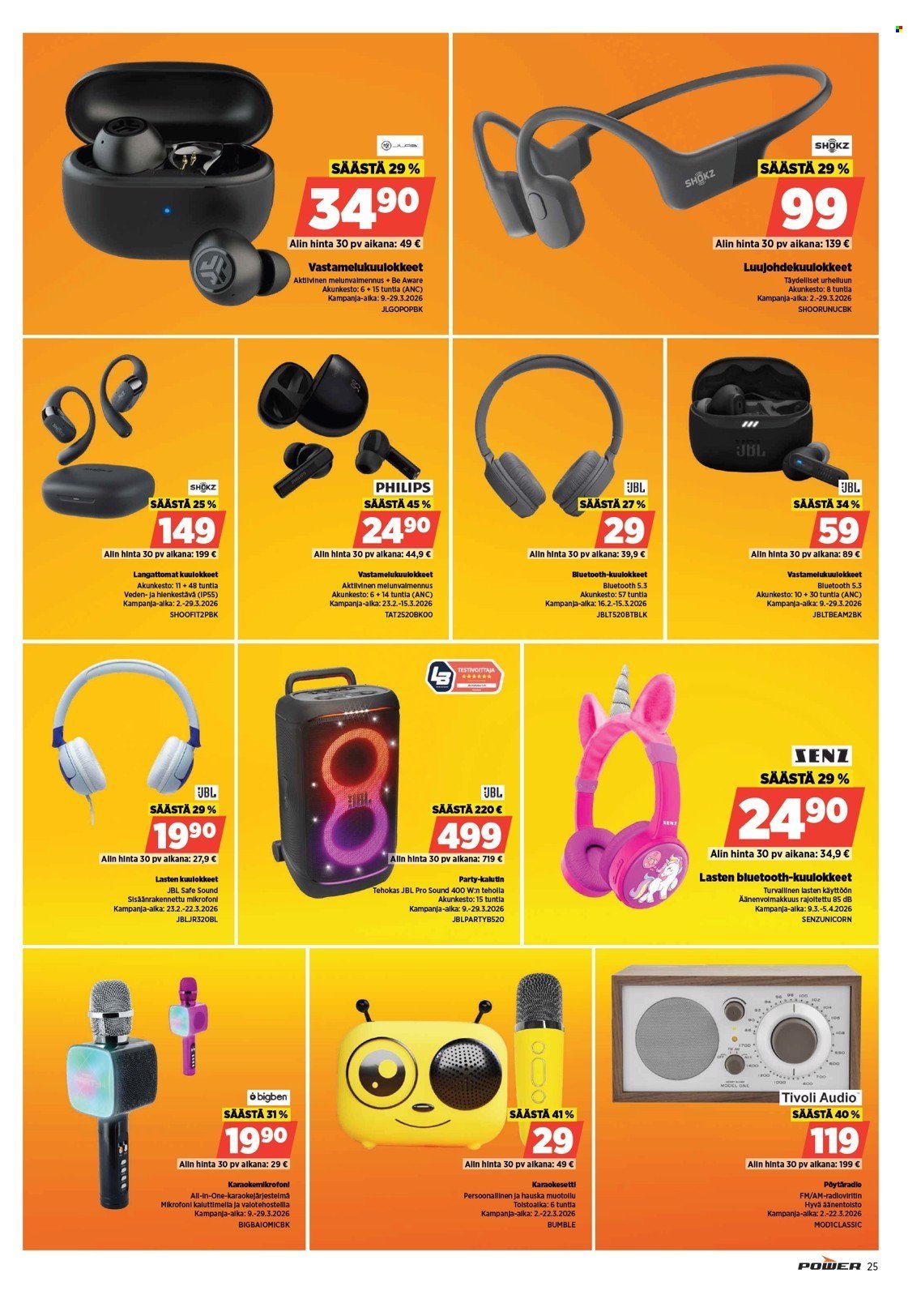 POWER tarjoukset - Maaliskuu 2026