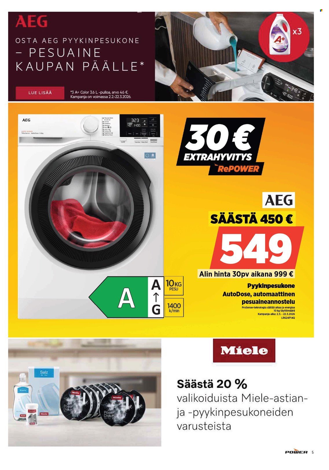 POWER tarjoukset - Maaliskuu 2026