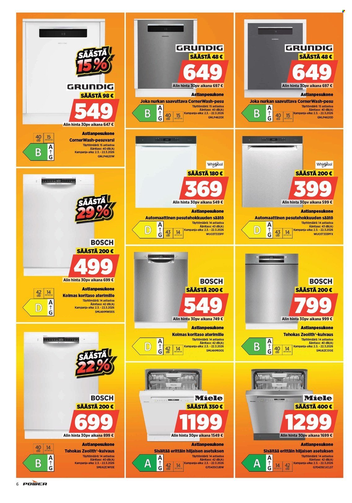 POWER tarjoukset - Maaliskuu 2026