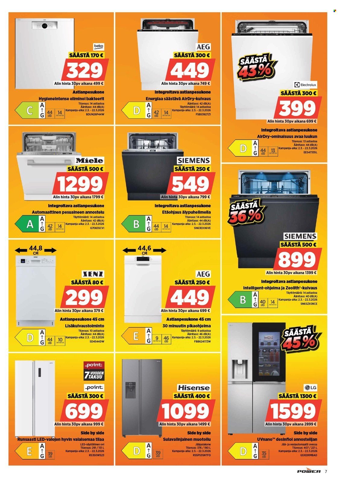 POWER tarjoukset - Maaliskuu 2026