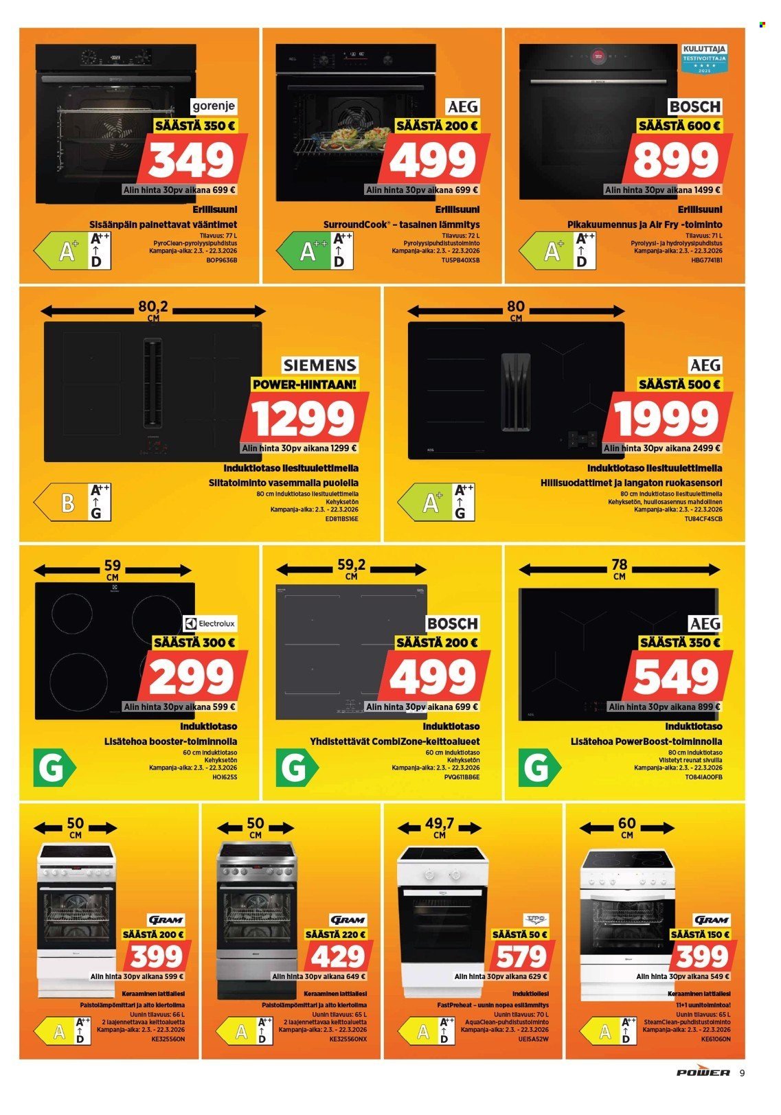 POWER tarjoukset - Maaliskuu 2026