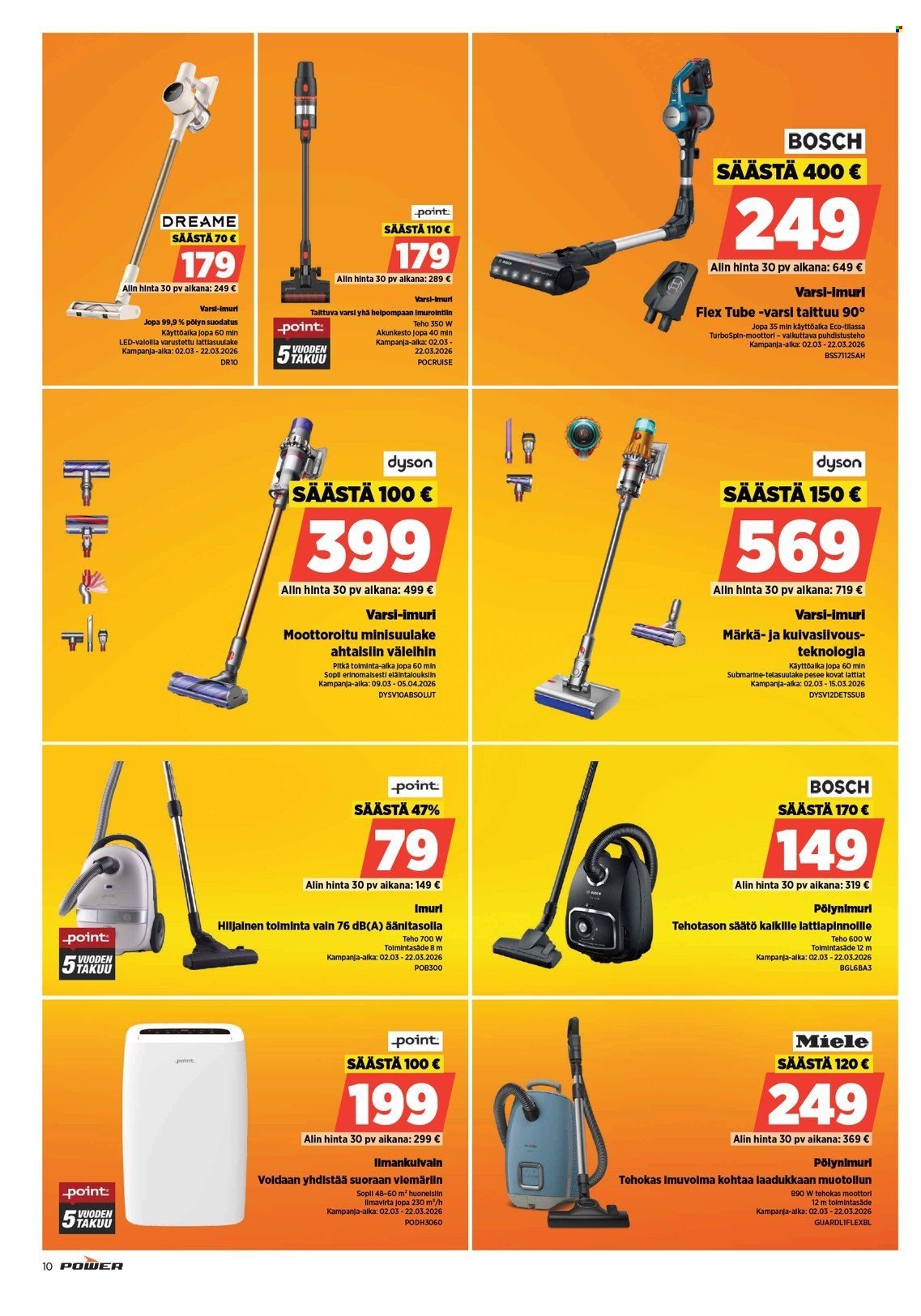POWER tarjoukset - Maaliskuu 2026