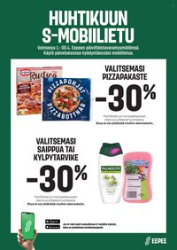 S-MARKET tarjoukset - S-mobiiliedut huhtikuussa