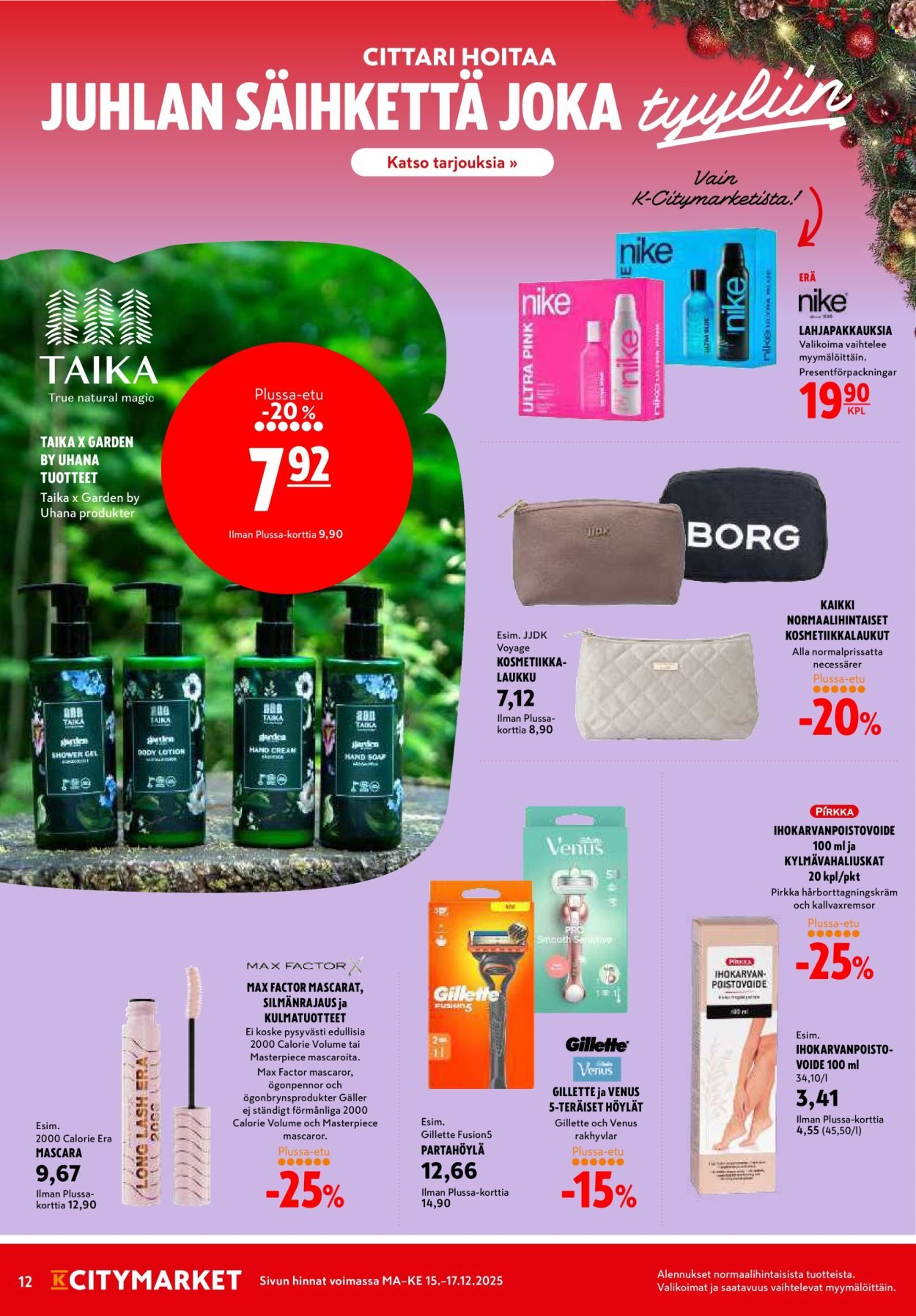 K-CITYMARKET tarjoukset - Alkaen MA 15.12.2025
