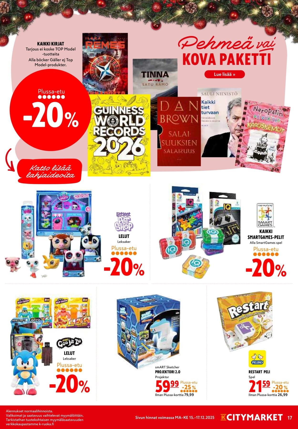 K-CITYMARKET tarjoukset - Alkaen MA 15.12.2025