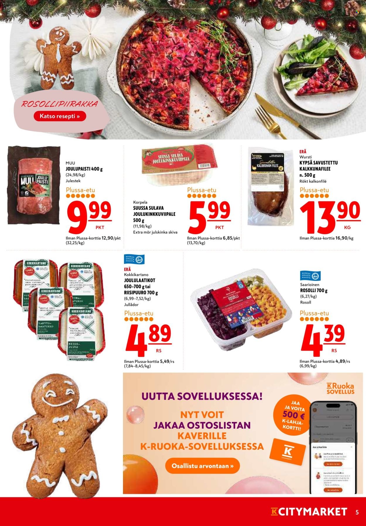 K-CITYMARKET tarjoukset - Alkaen MA 15.12.2025