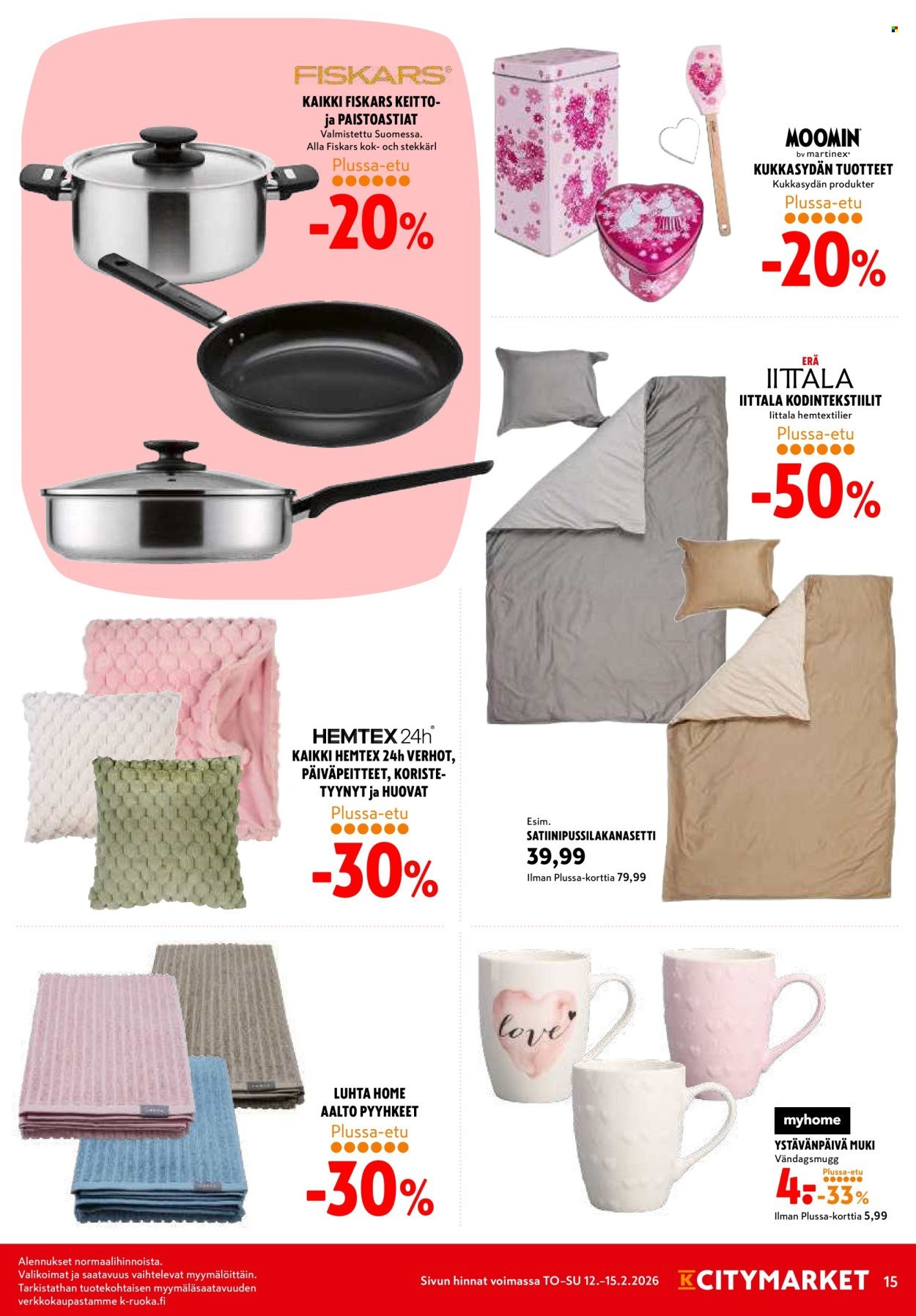 K-CITYMARKET tarjoukset - Alkaen TO 12.2.2026