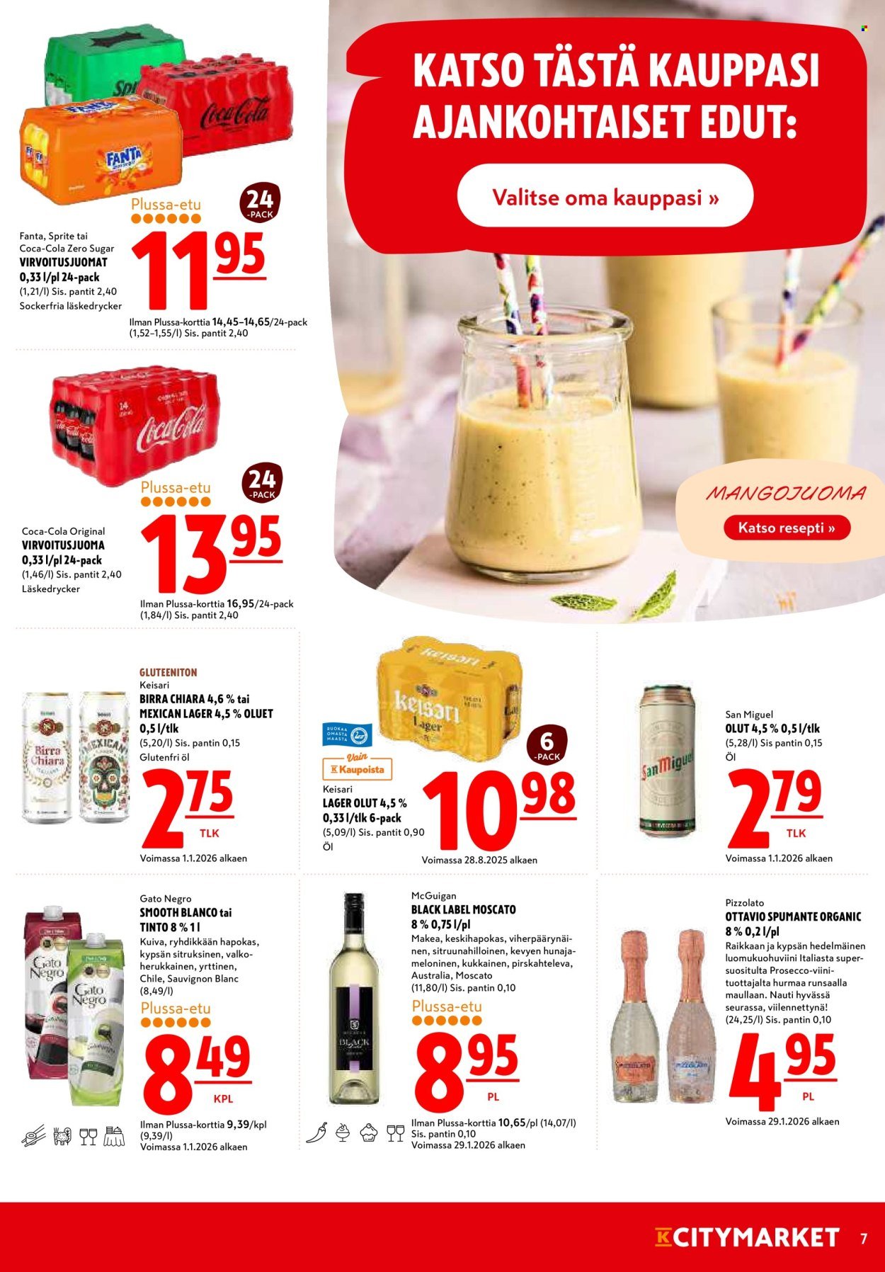 K-CITYMARKET tarjoukset - Alkaen TO 12.2.2026