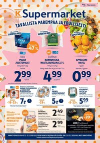 K-SUPERMARKET tarjoukset - Tavallista parempaa ja edullisesti