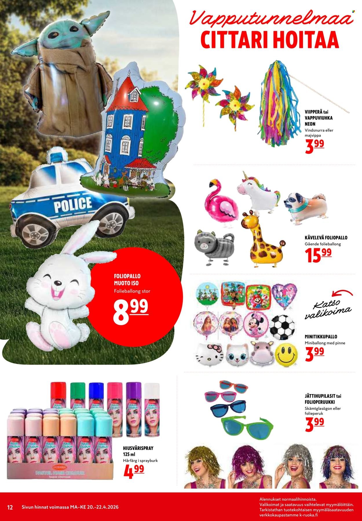 K-CITYMARKET tarjoukset - Alkaen MA 20.4.2026